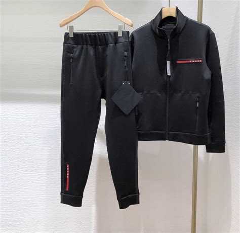 cheap prada tracksuit|prada tracksuit for men.